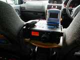 2011QSOパーティー 車内